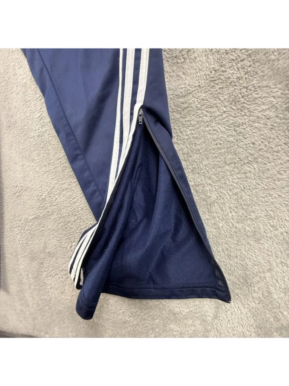 Notre Dame Fighting Irish Pants Men Large Blue NCAA Football Adidas Warm Up